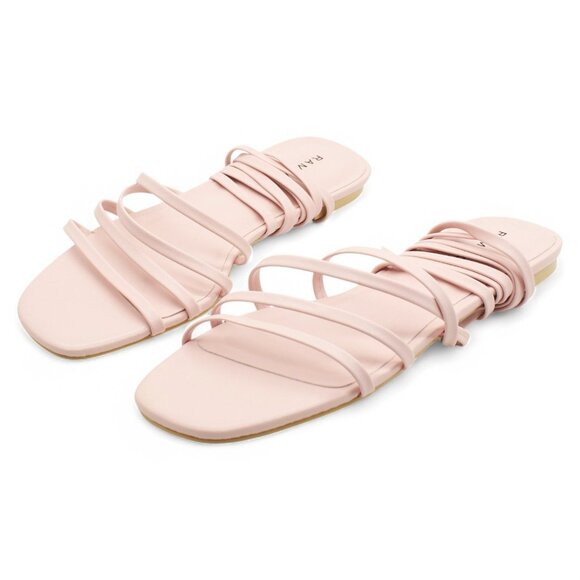 Rampage Athena Strappy Square Toe Sandal (Women S) - Picture 4 of 8